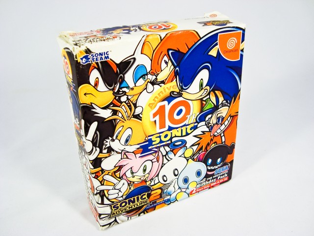 Sonic 10th anniversary pack Dreamcast